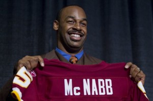 Redskins McNabb Football