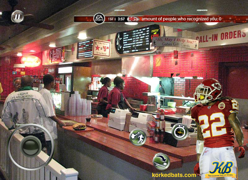 KB McCluster at Gates