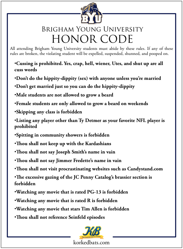 BYU Honor Code