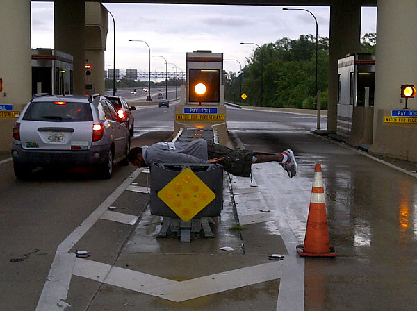 Arenas Toll Booth Planking