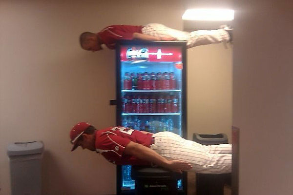 USC Baseball Planking
