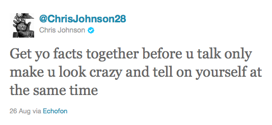 Chris Johnson Tweet 7