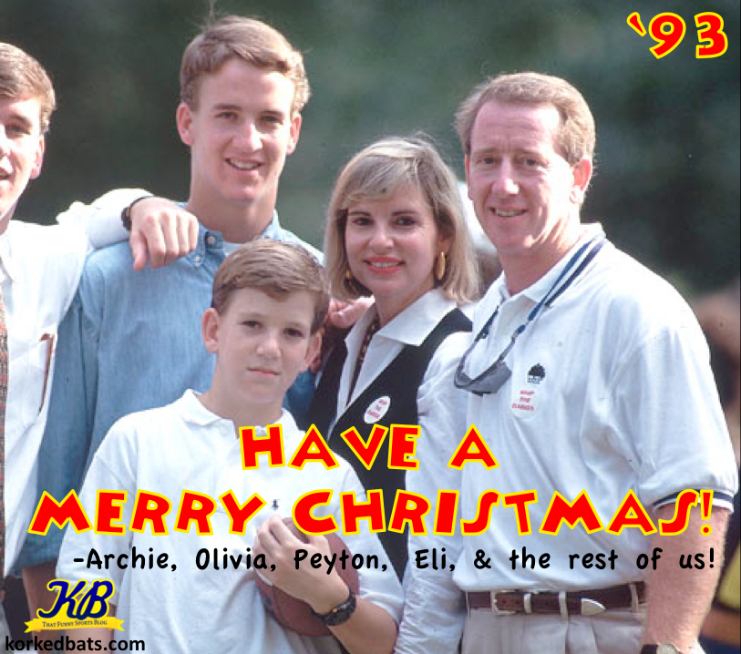 Manning Christmas Card - 1993