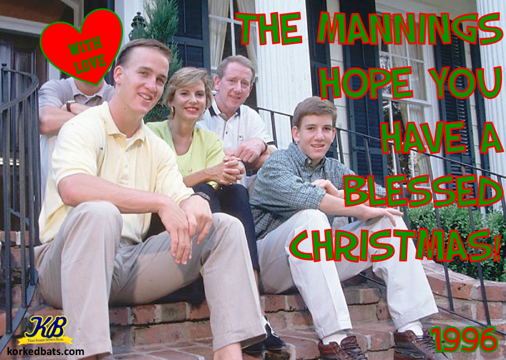Manning Christmas Card - 1996