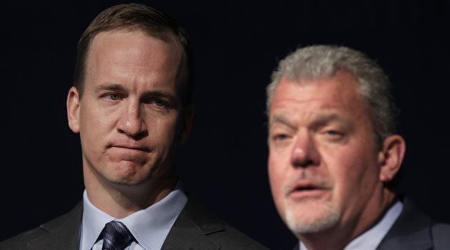 Peyton Manning and Jim Irsay