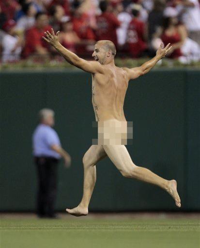 Cardinals Streaker