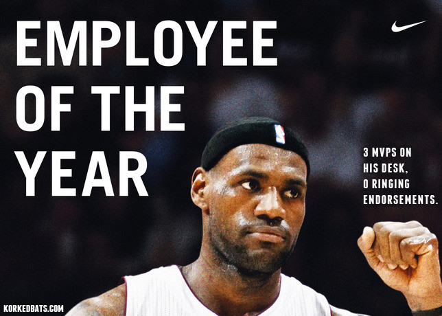 LeBron Ad Updated