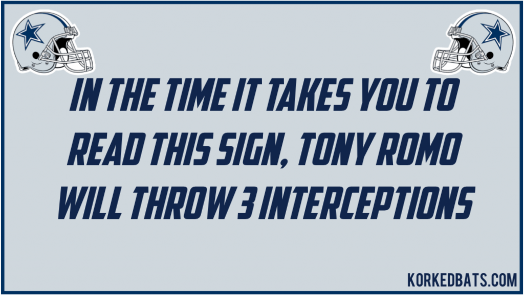 Cowboys Locker Room Sign 7