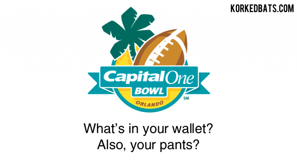 Bowl Game Pick Up Lines - Capital One