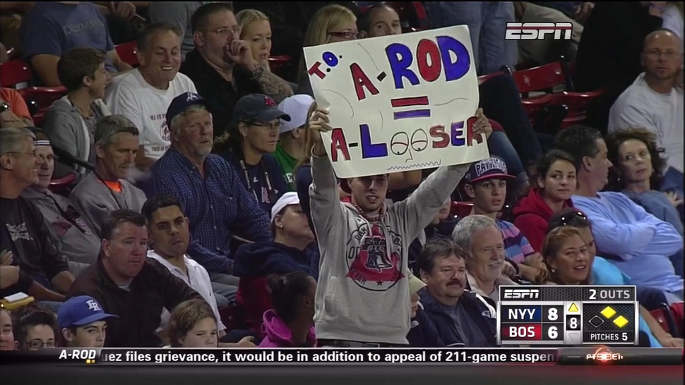 A-Rod is A-Looser Sign