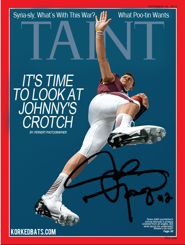 Johnny Manziel Time Cover