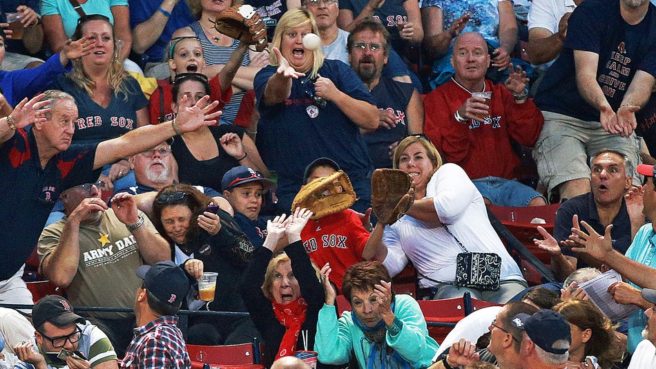 Red Sox Foul Ball