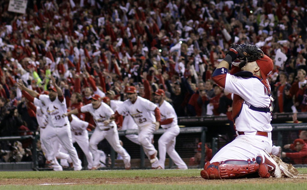 APTOPIX World Series Rangers Cardinals Baseball