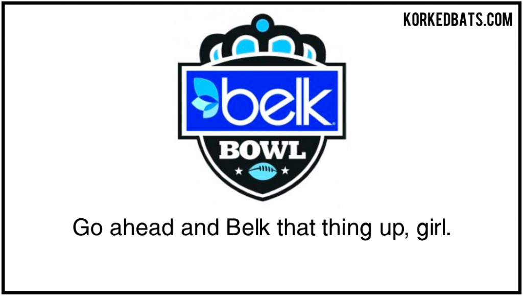 Bowl Game Pickup Lines - 2