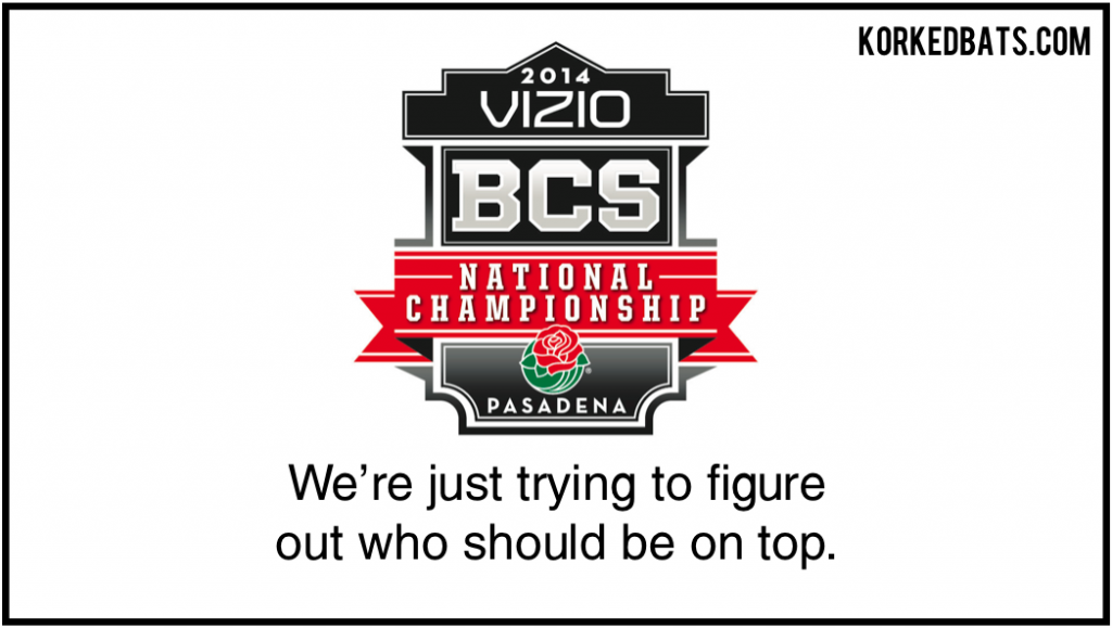 Bowl Game Pickup Lines - BCS Title Game 2