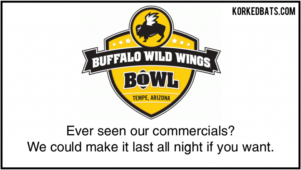 Bowl Game Pickup Lines - BWW