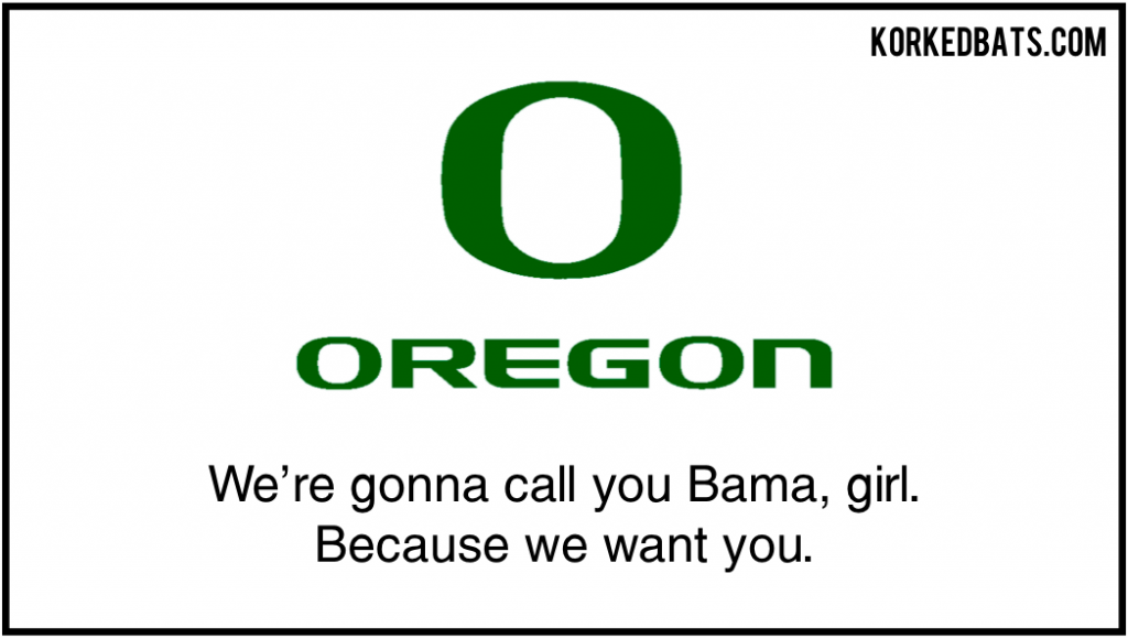 Bowl Game Pickup Lines - Oregon 3