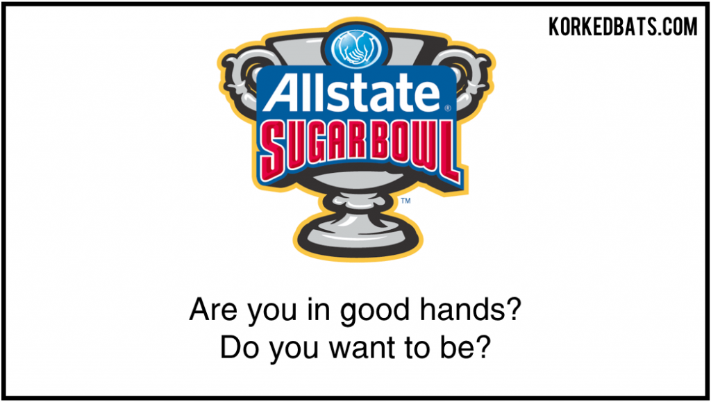 Bowl Game Pickup Lines - Sugar