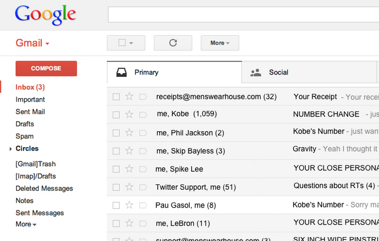 Stephen A. Smith Gmail Preview
