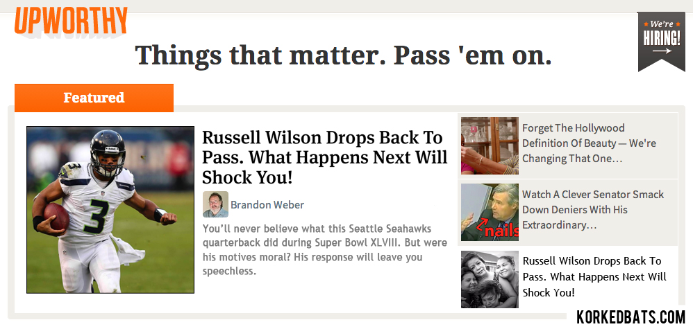 SB Future Headline - Upworthy