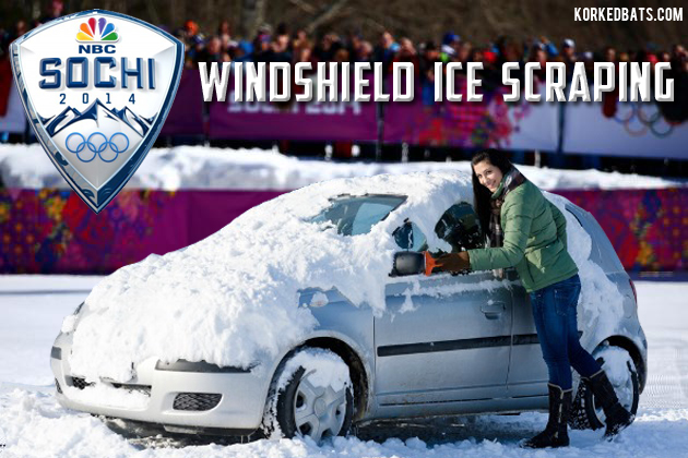 Realistic Winter Olympics Events - Ice Scraping