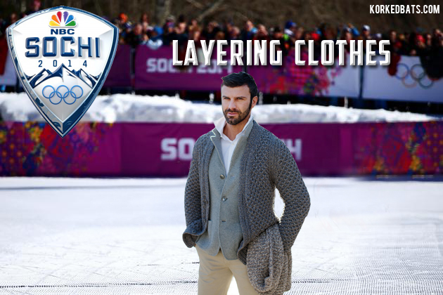 Realistic Winter Olympics Events - Layering Clothes