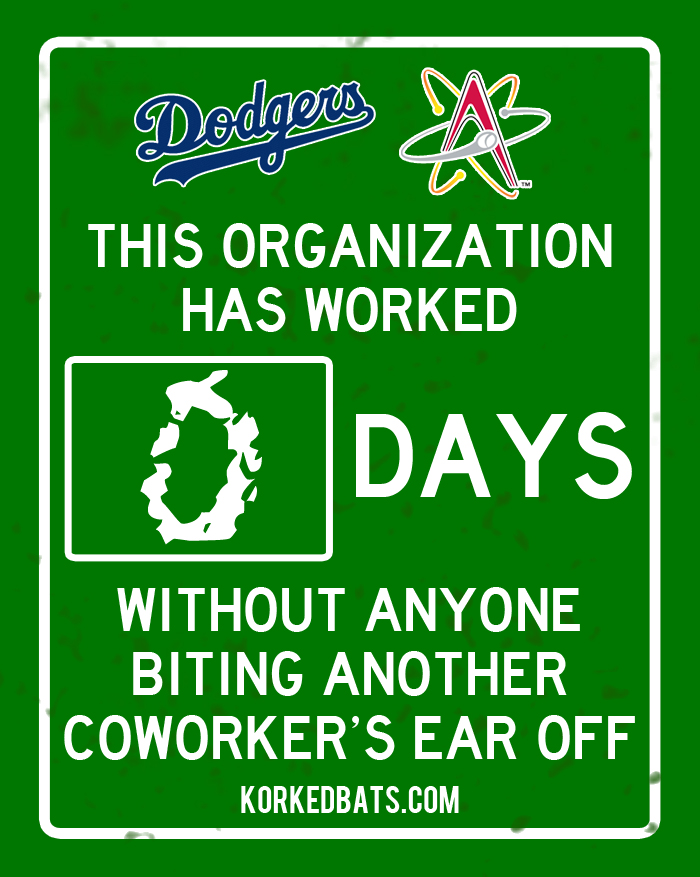 Dodgers Dugout Sign 2