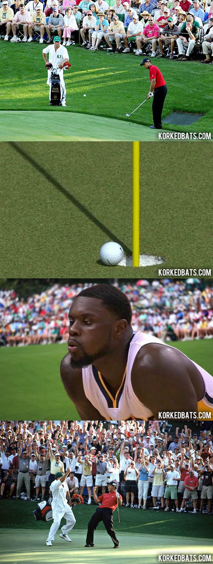 Lance Stephenson Blowing - Tiger Woods