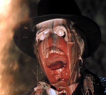 Indiana Jones Face Melt