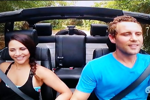 Bachelorette - Andi and Nick Jeep Ride