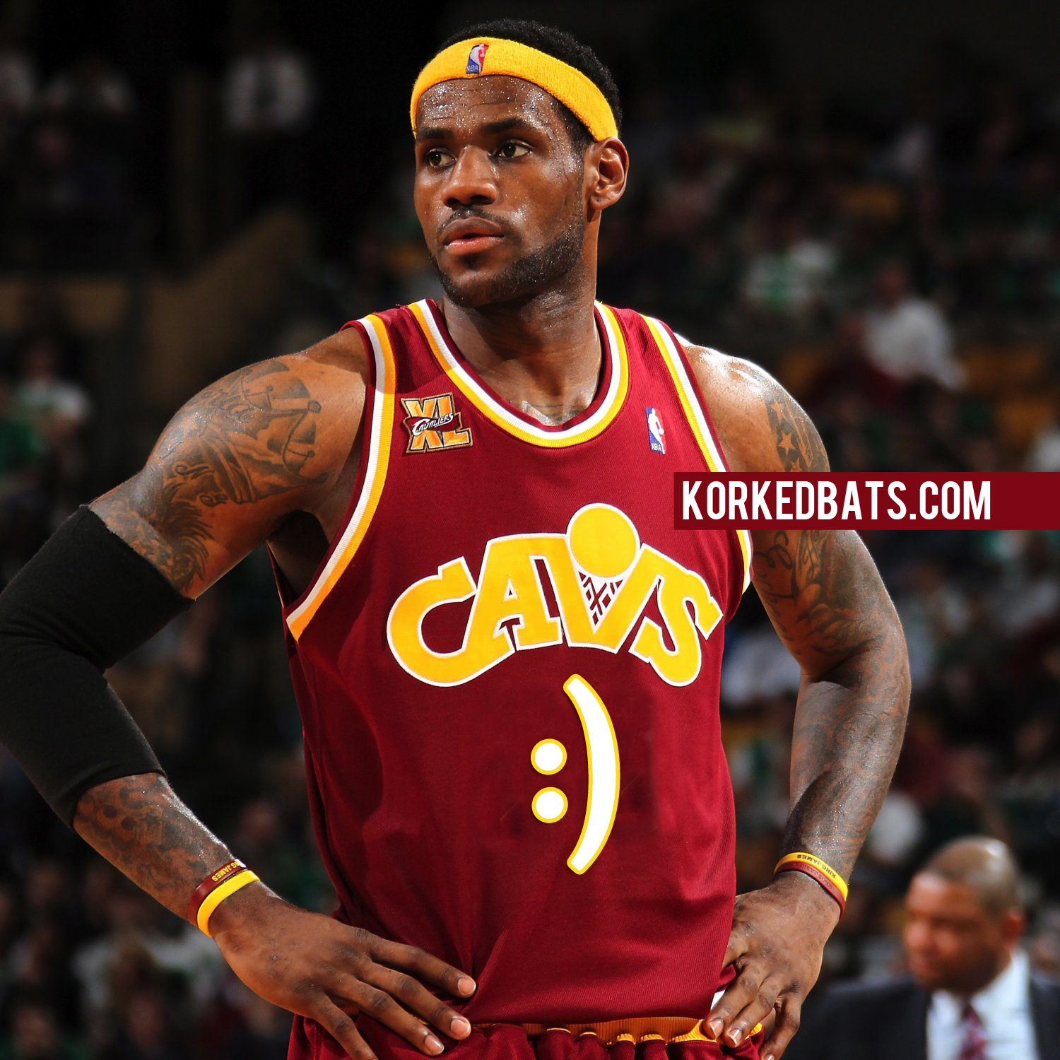 LeBron Number - Smiley