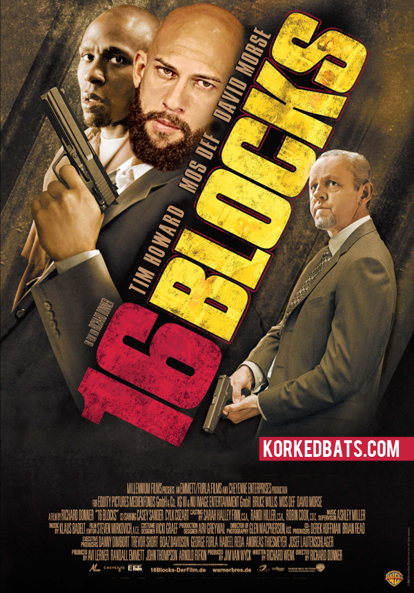 Tim Howard Movies - 16 Blocks