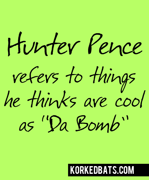 Hunter Pence Sign - 21