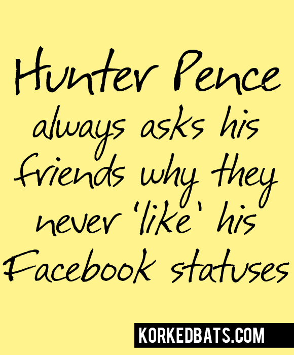 Hunter Pence Sign - 23