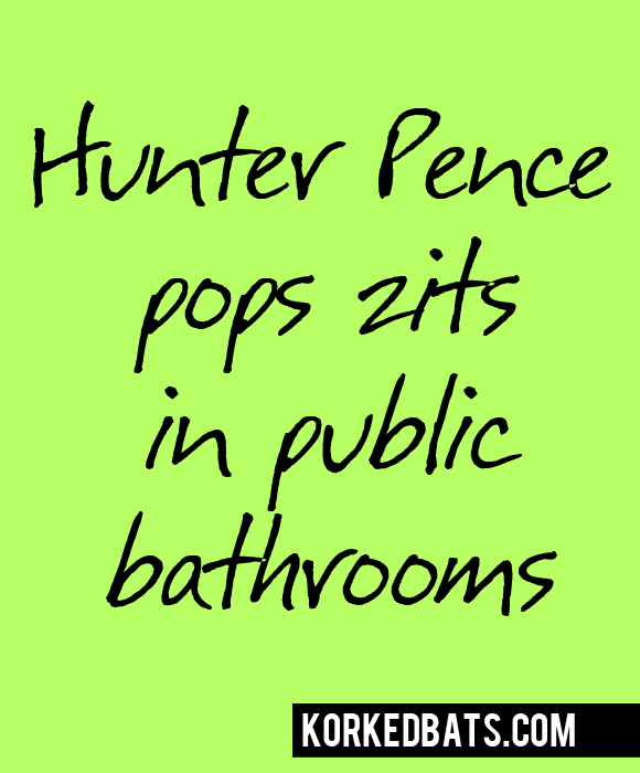 Hunter Pence Sign - 25