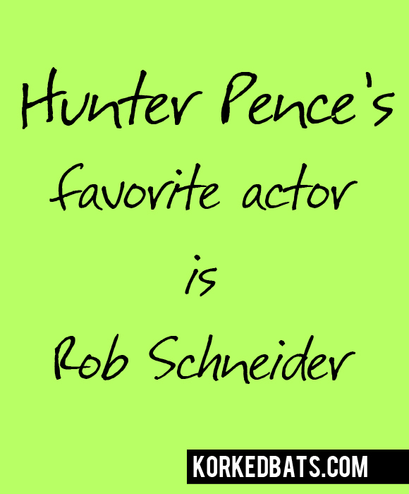Hunter Pence Sign - 29