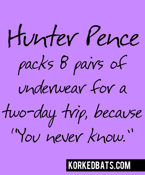 Hunter Pence Sign - 30