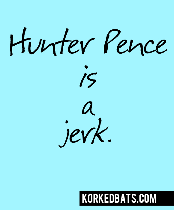 Hunter Pence Sign - 37