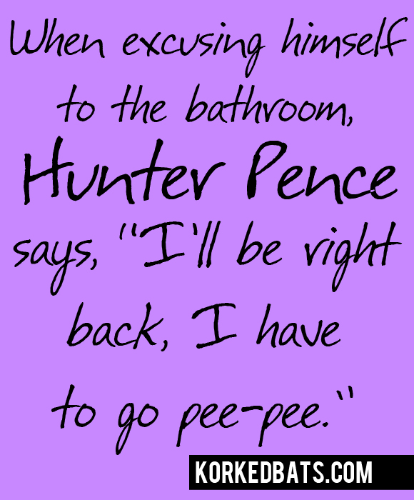 Hunter Pence Sign - 5