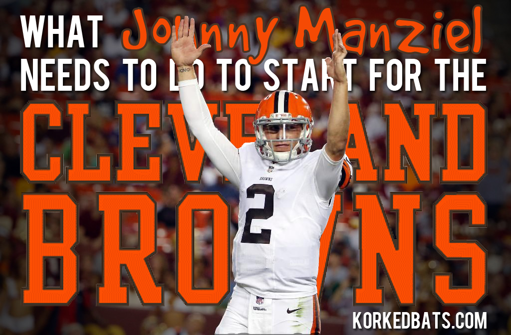 Johnny Manziel Browns Starter Logo