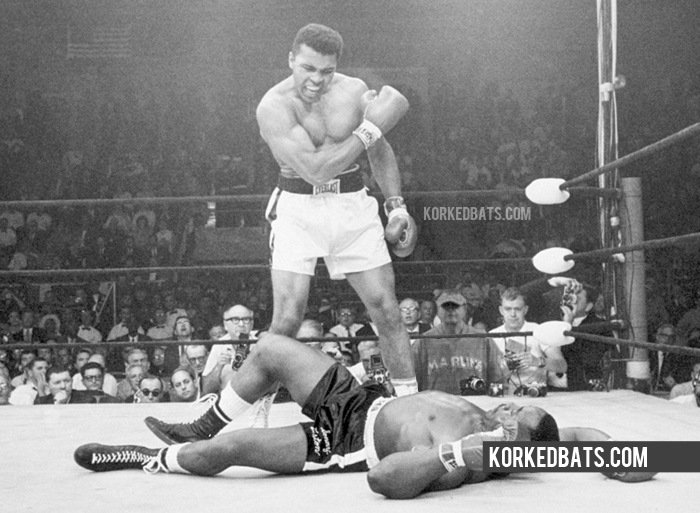 Muhammad Ali with Marlins Man