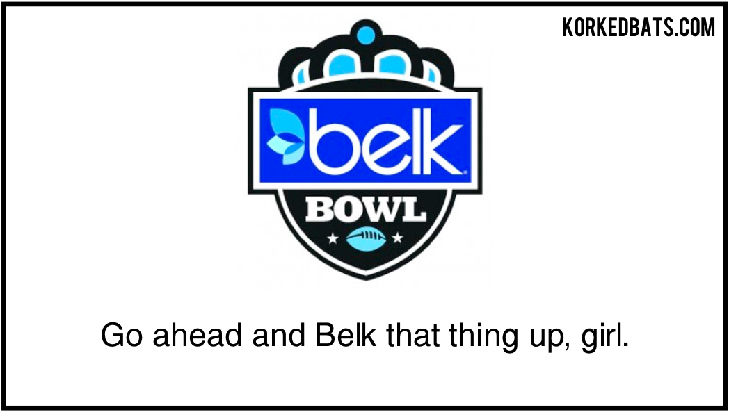 Bowl Game Pickup Lines 10
