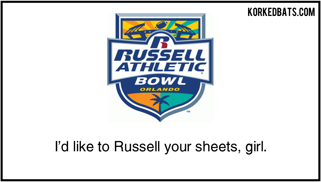 Bowl Game Pickup Lines 16