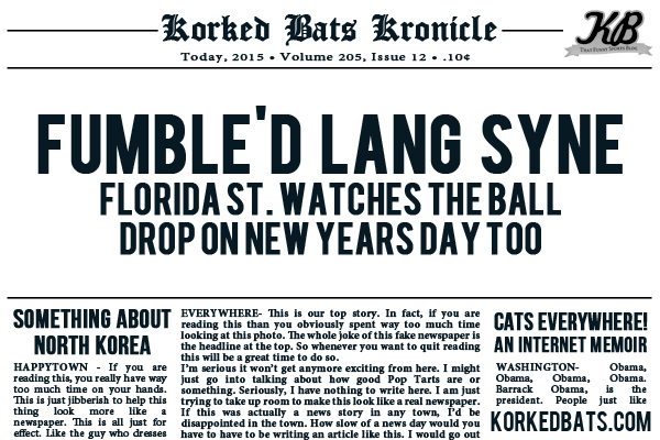 Headlines - CFB Playoff 13-2
