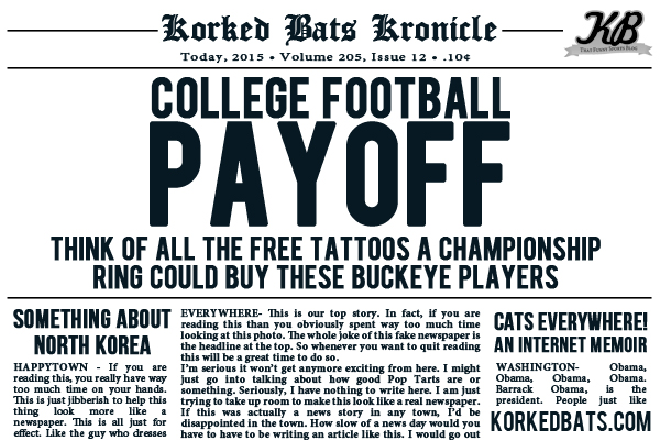 Headlines - CFB Title 10