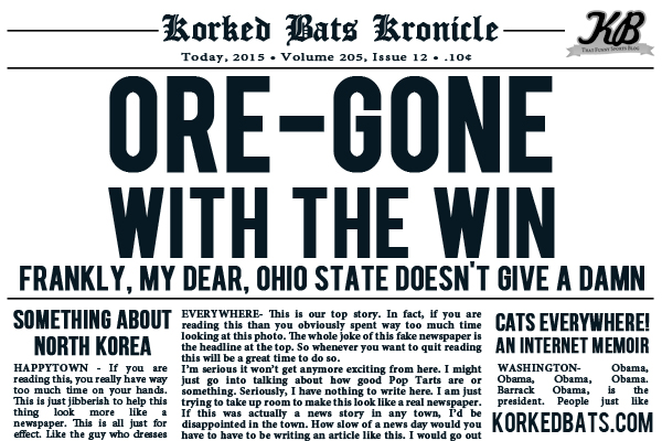 Headlines - CFB Title 15