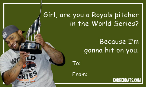 Sports Valentines Cards - Pablo Sandoval
