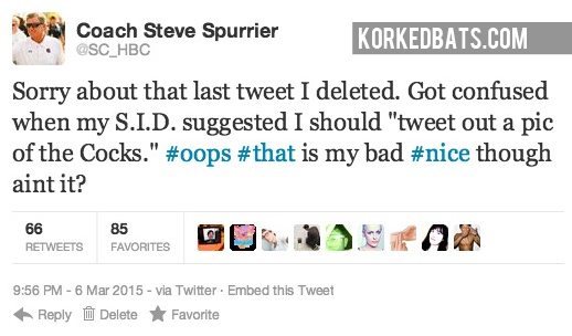 Spurrier Tweet - 17