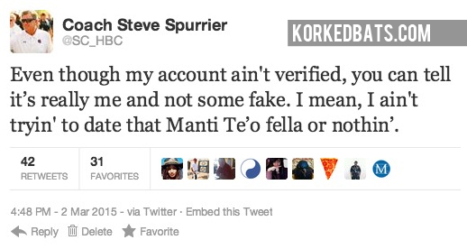 Spurrier Tweet - 2