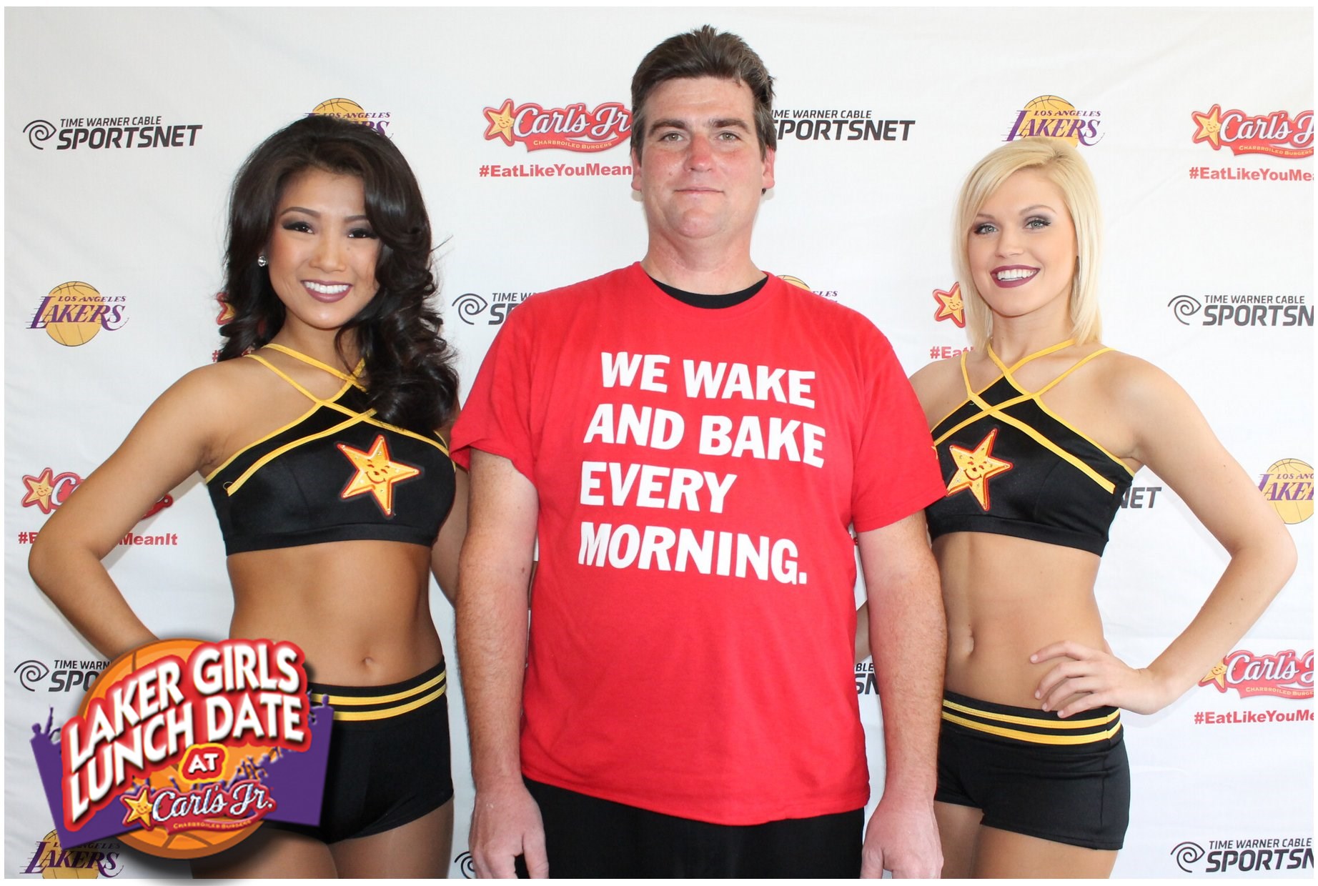 Lakers Girls With Awkward Fans 18